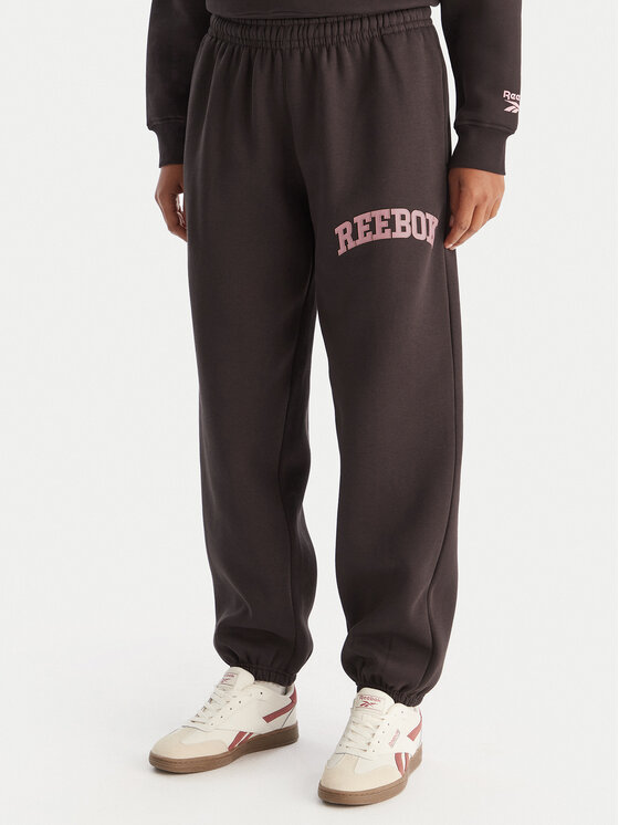 Reebok Spodnie dresowe Marvs RK25165CCW Brązowy Regular Fit