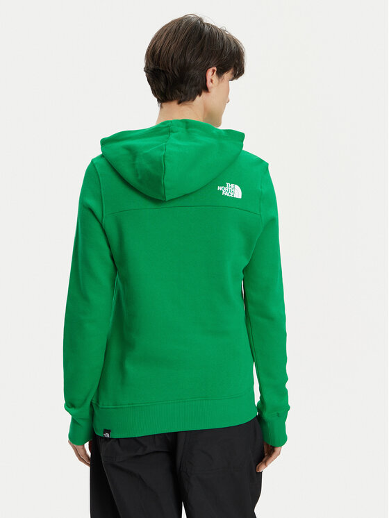 The North Face The North Face Felpa Simple Dome NF0A7X2T Verde Regular Fit