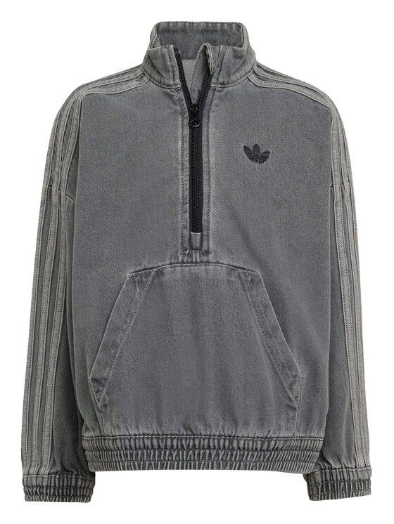 adidas adidas Tepláková súprava Denim JY3546 Sivá Regular Fit
