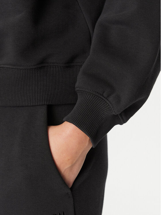 Woolrich Woolrich Світшот Logo CFWWSW0115FRUT3164 Чорний Relaxed Fit