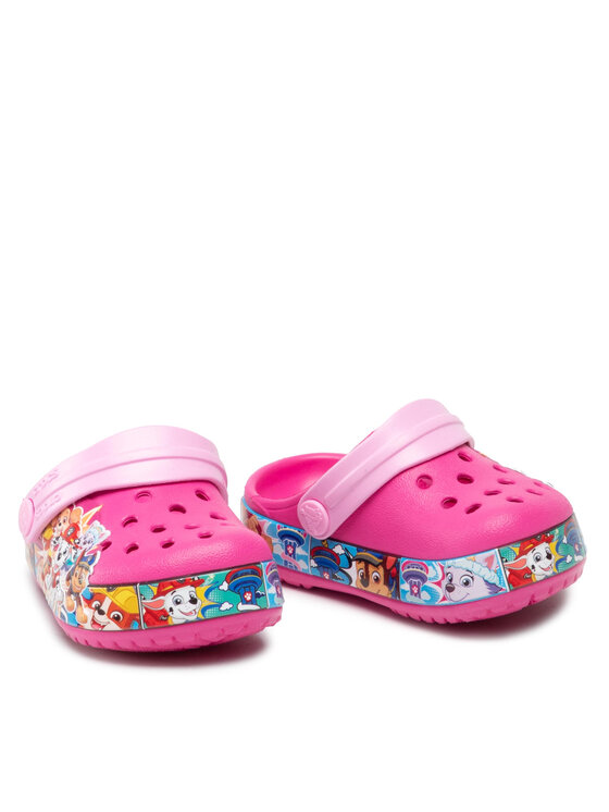 Crocs Crocs Şlapi Crocsfl Paw Patrol Band Clg K 205509 Roz