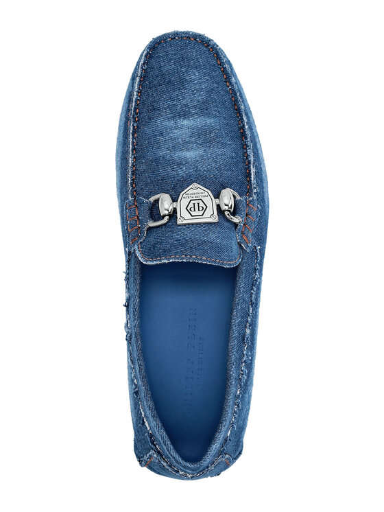 PHILIPP PLEIN PHILIPP PLEIN Mocassini 23819 Celeste