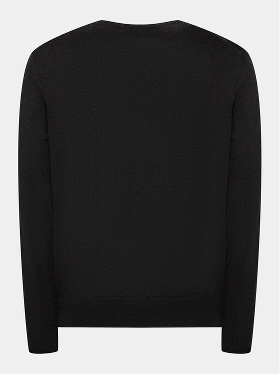 La Martina La Martina Pullover Wilmar WMS002 YW091 Schwarz Regular Fit