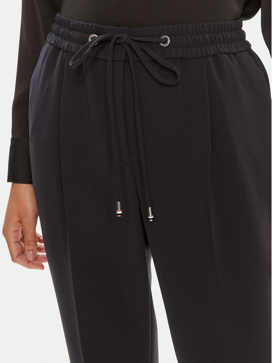 BOSS Boss Stoffhose Tariyanah 50490039 Dunkelblau Regular Fit