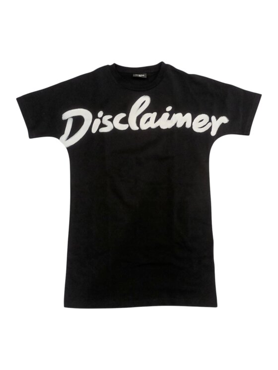 DISCLAIMER DISCLAIMER Vestito elegante q-bab-70101 Nero Regular Fit