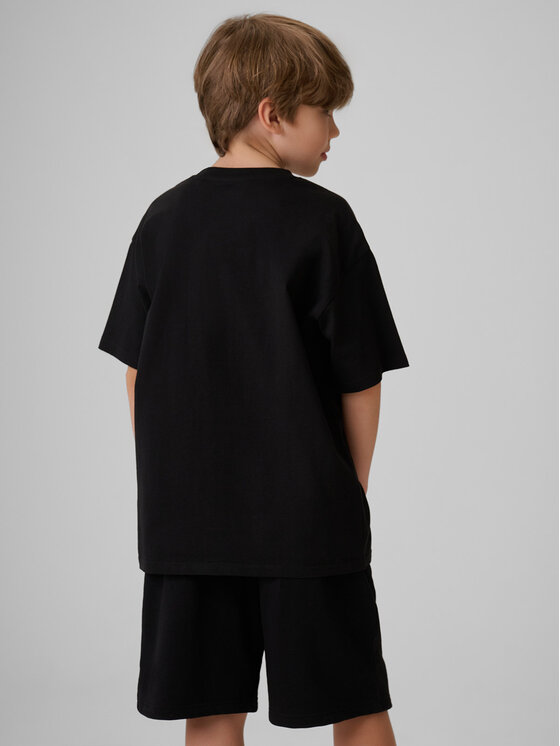 4F 4F T-Shirt SKATE & RIDE Czarny Loose Fit