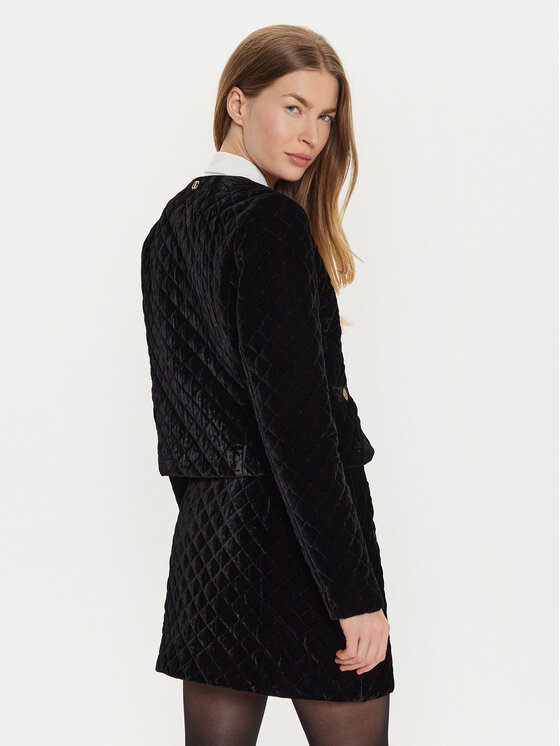 TWINSET TWINSET Sacou 242TT2140 Negru Regular Fit