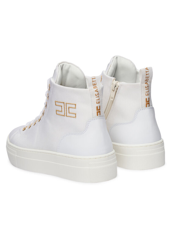 Elisabetta Franchi Elisabetta Franchi Teniszcipő F4A9-E0530-1256139 Fehér