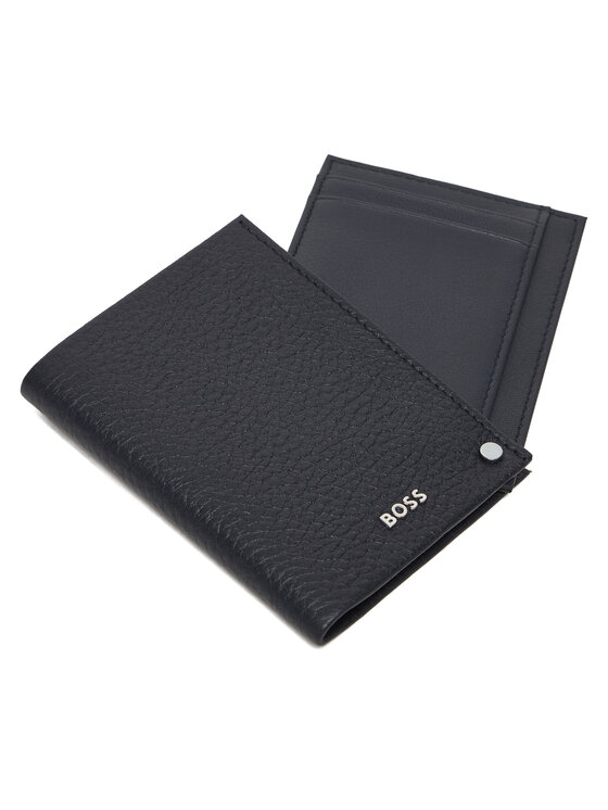 BOSS BOSS Etui za kreditne kartice New Crosstown_Cardp. 50558569 Mornarsko modra