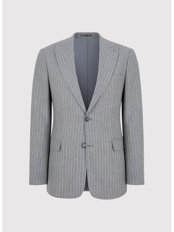 Pako Lorente Pako Lorente Garnitur P25SF-4X-025 Szary Slim Fit