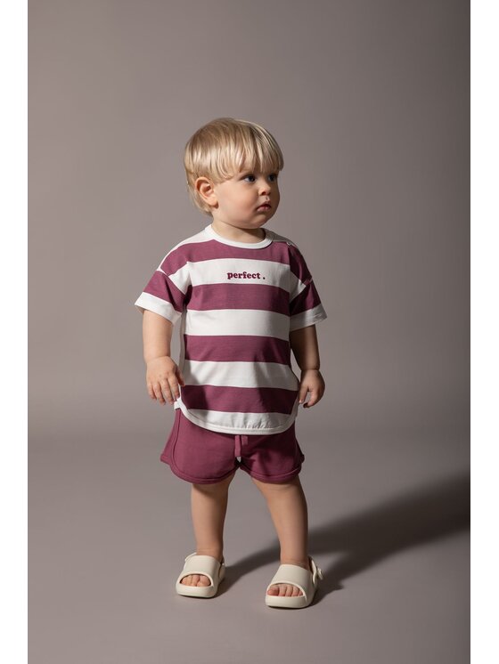 Coccodrillo Coccodrillo T-Shirt WC6143203SUN-017 Bordó Regular Fit
