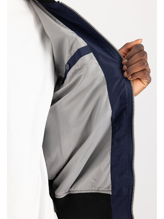 Alpha Industries Alpha Industries Kurtka bomber AI.126101-697-XXL Granatowy Slim Fit