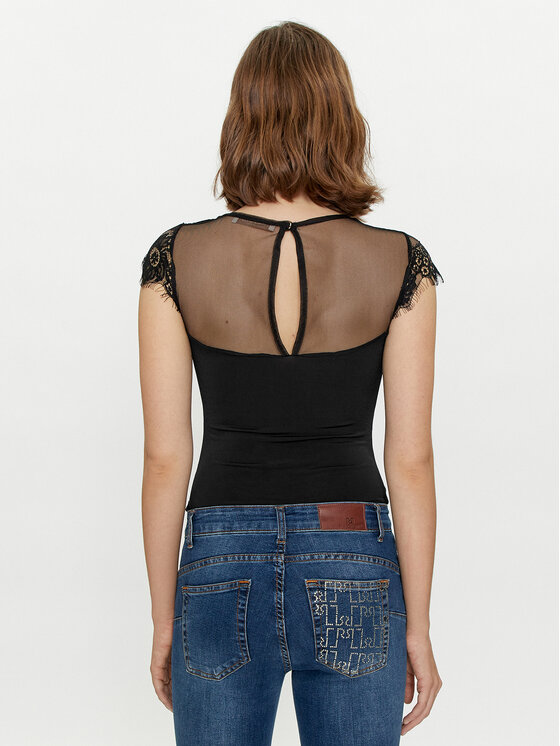 Rinascimento Rinascimento Glaustinukė CFC0117443003 Juoda Slim Fit