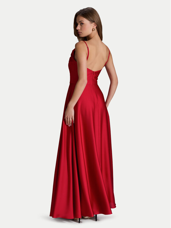 Swing Swing Večernja haljina 5AI13600 Crvena Slim Fit
