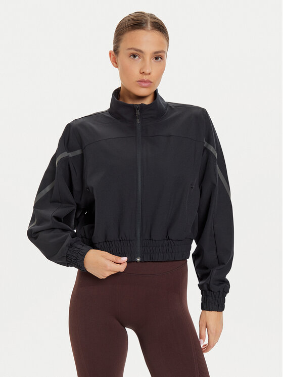 Under Armour Vējjaka UA Unstoppable Crop 1386479 Melns Regular Fit