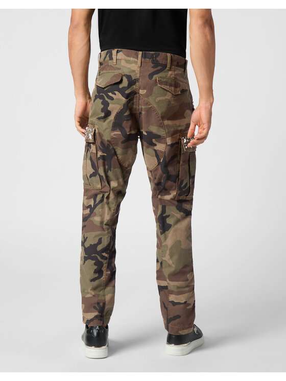 PHILIPP PLEIN PHILIPP PLEIN Jeans 22241 Nero Cargo Fit