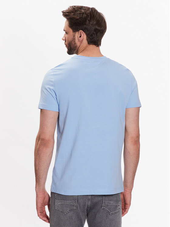 Tommy Hilfiger Tommy Hilfiger T-shirt Logo MW0MW11797 Celeste Slim Fit