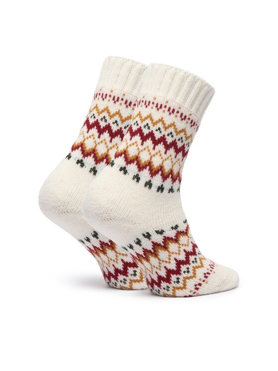 Barbour Barbour Pikad sokid Kingsford Fair Isle LSO0135WH71 Kreemjas