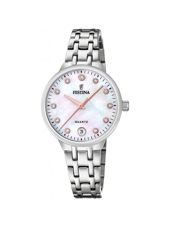 Festina Festina Ρολόι F20718-1 Ασημί