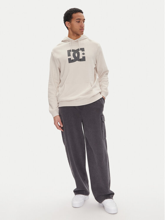 DC DC Pulóver ADYSF03099 Bézs Relaxed Fit