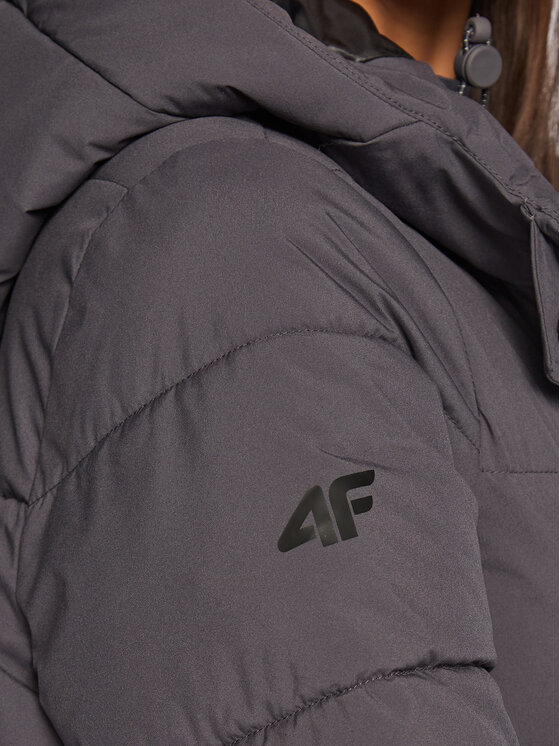 4F 4F Зимно яке H4Z22-KUDP012 Сив Regular Fit