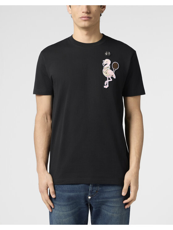 PHILIPP PLEIN PHILIPP PLEIN T-Shirt 30556 Czarny Regular Fit