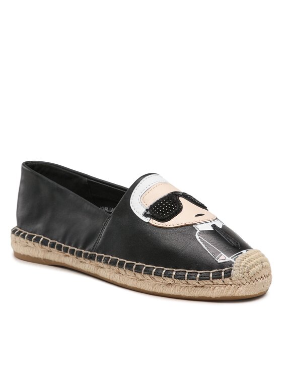 KARL LAGERFELD KARL LAGERFELD Espadrilky KL80111A Černá