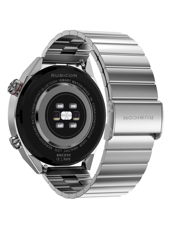 Rubicon Rubicon Smartwatch SMARUB195 Srebrny
