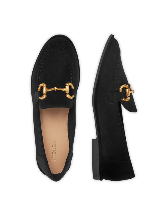 DeeZee DeeZee Loafersy 1-141-1 Černá