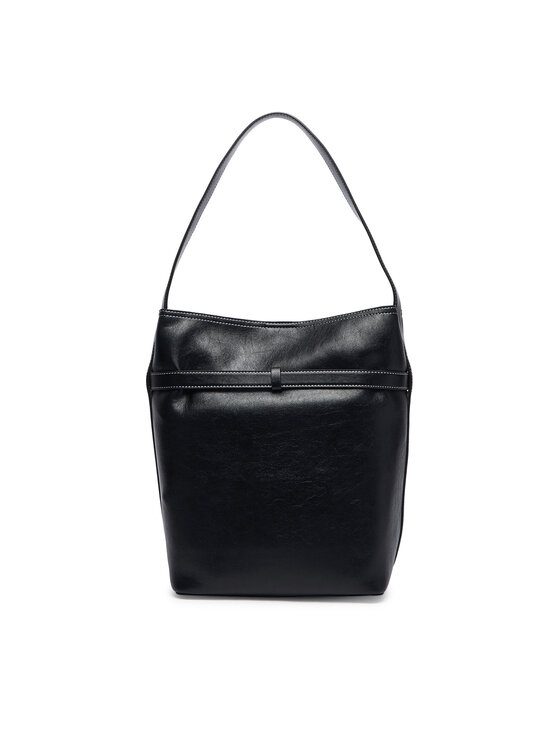 Calvin Klein Calvin Klein Rankinė Buckle Medium Bucket LV04F3551G Juoda