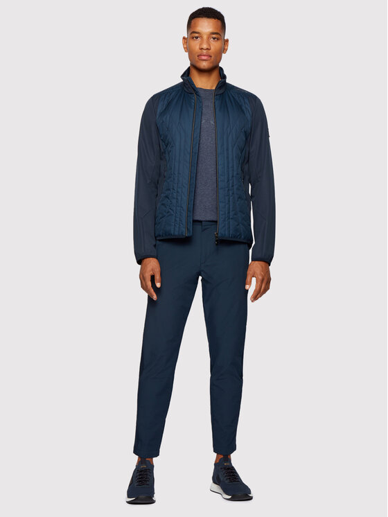 BOSS Boss Longsleeve Togn 1 50435906 Dunkelblau Regular Fit