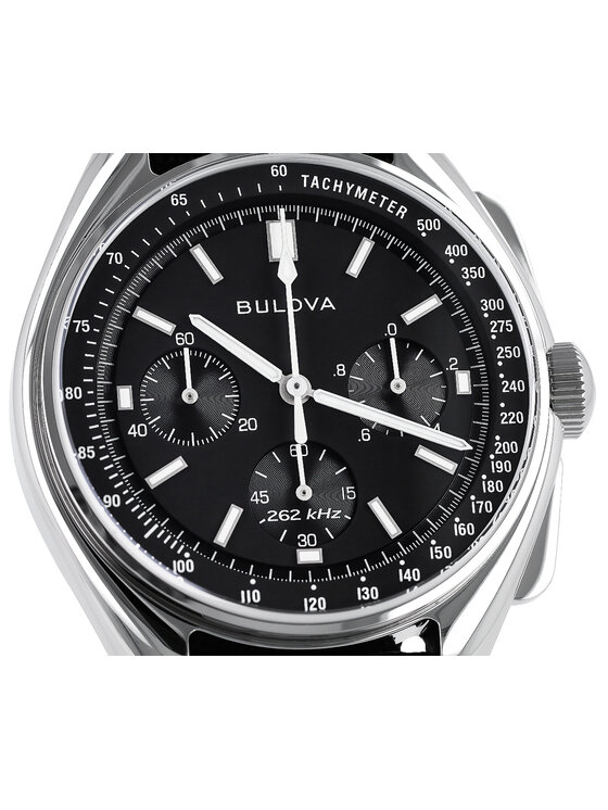 Bulova bulova Zegarek Bulova Lunar Pilot 96A225 Czarny