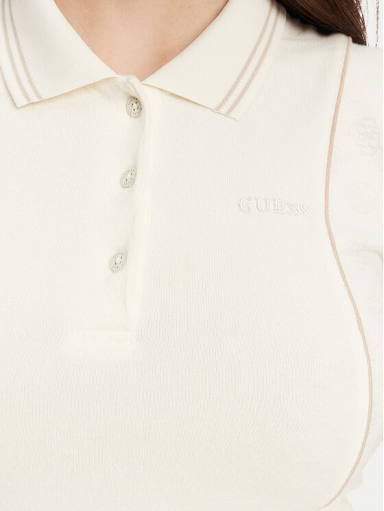 Guess Guess Kootud kleit V5YK00 KCX12 Ekrüüvärv Regular Fit