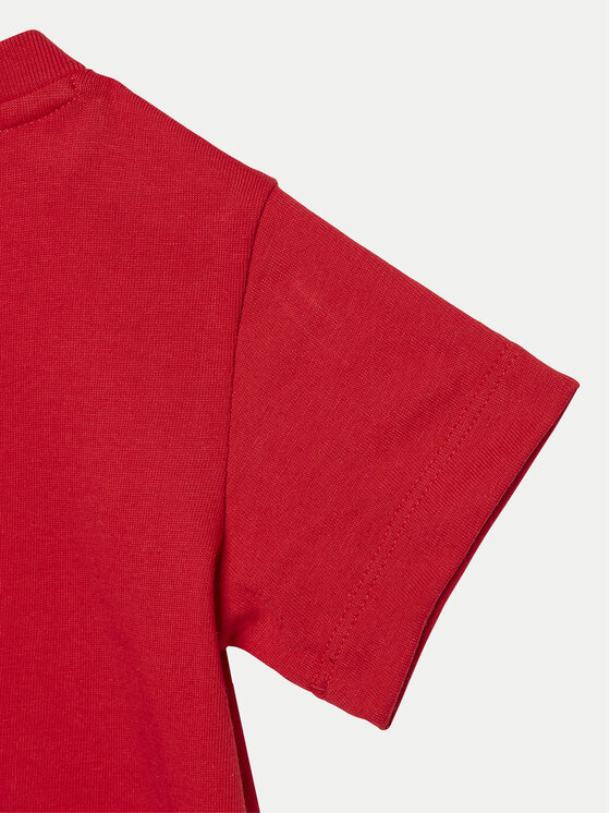 adidas adidas Majica Trefoil IX5115 Rdeča Regular Fit