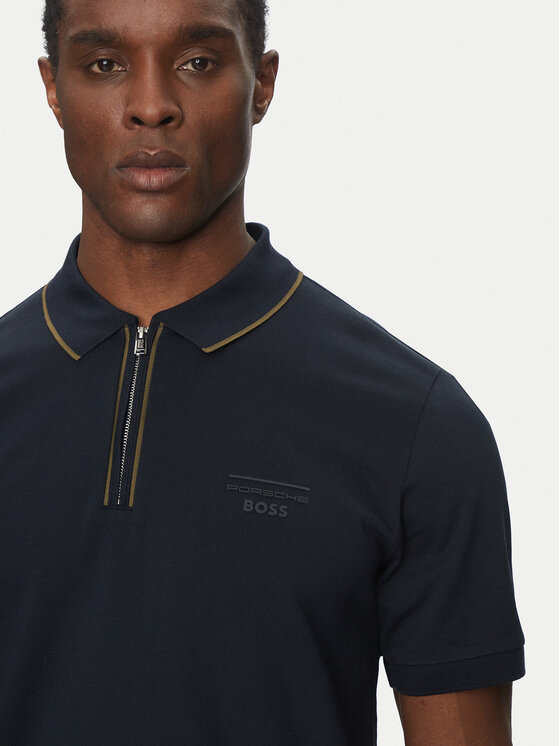 BOSS BOSS Pólóing H-Paras 71_PS 50531463 Sötétkék Regular Fit