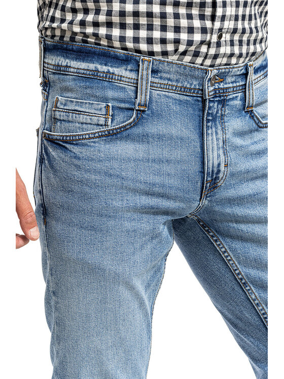 Mustang Mustang Jeansy OREGON TAPERED Niebieski Slim Fit