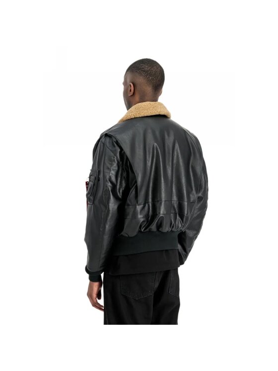 Alpha Industries Alpha Industries Kurtka bomber AI.268133 Czarny Regular Fit