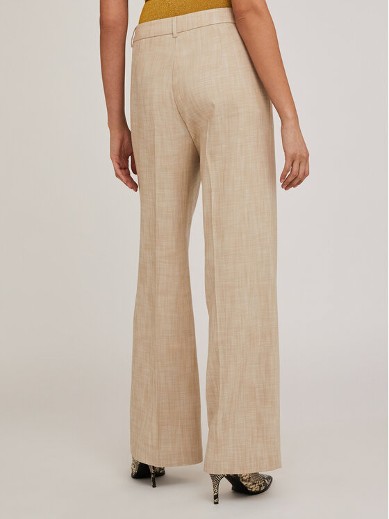 Motivi Motivi Pantaloni di tessuto P255Q103900N002 Écru Over Fit