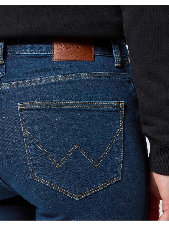 Wrangler Wrangler Jeansy Slim Niebieski Slim Fit