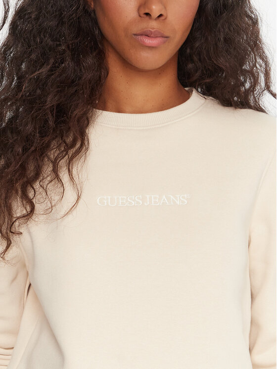 Guess Jeans Guess Jeans Sweatshirt W4YQ10 KC811 Beige Regular Fit