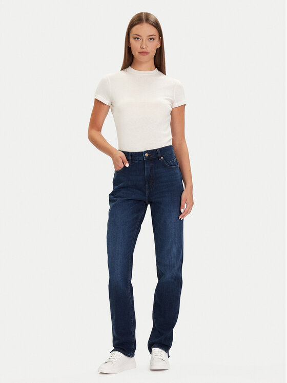 BOSS BOSS Džinsai C_Ada 50553902 Tamsiai mėlyna Slim Fit