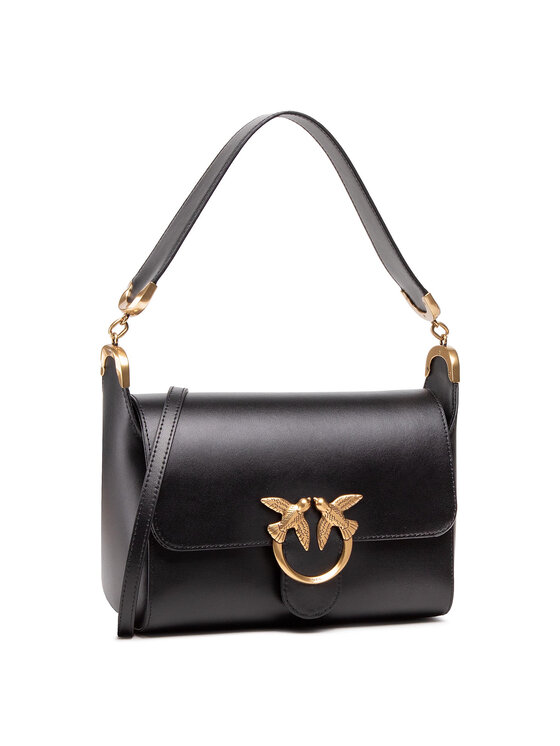 PINKO Pinko Ročna torba Love Shoulder Bag Simply PE 21 PLTT 1P221W Y6XT Črna