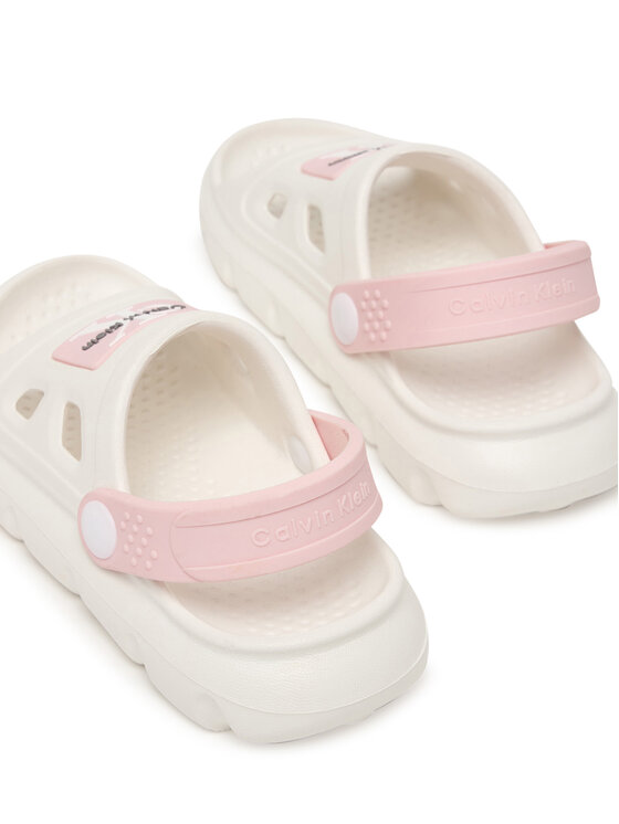 Calvin Klein Calvin Klein Sandali Comfy Sandal V1AF-83264-0083 M Bianco