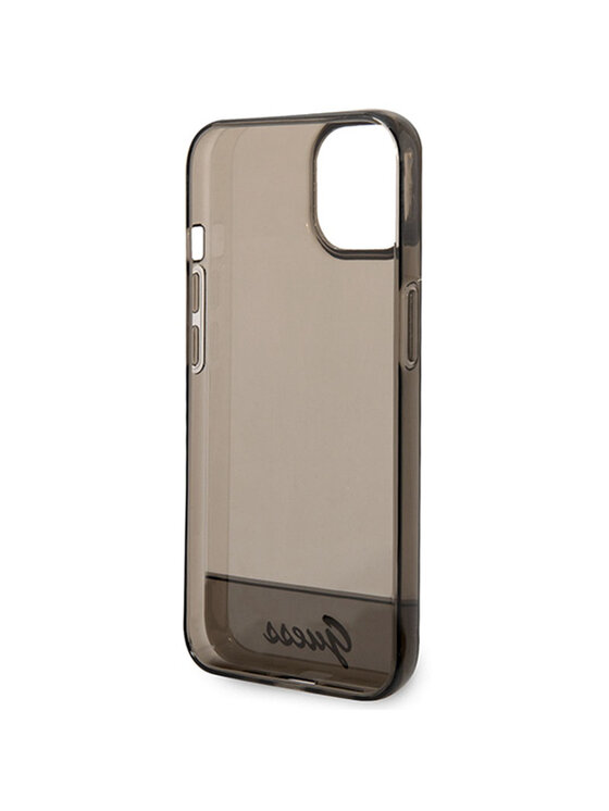 Guess Guess Etui na telefon Translucent Czarny