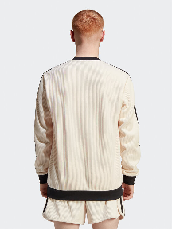 Felpa Adicolor Classics Waffle Crew HA9309 Beige