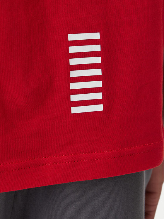 EA7 Emporio Armani EA7 Emporio Armani Тишърт 8NPT25 PJVPZ U5072 Червен Regular Fit