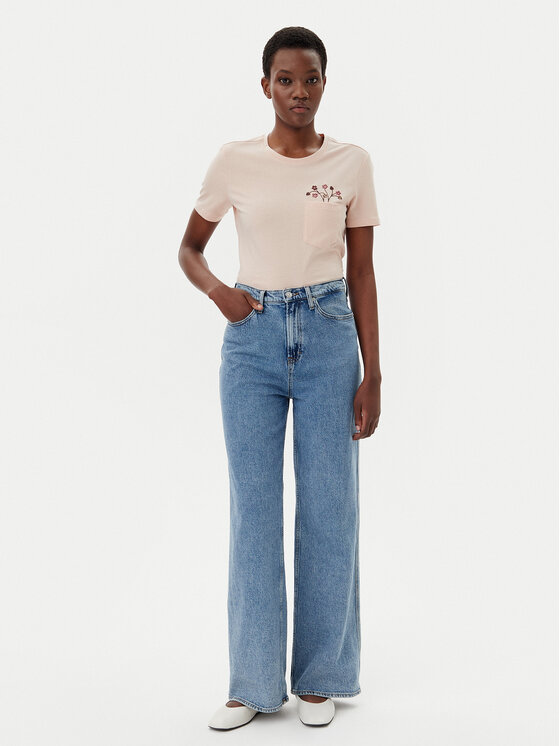 ONLY ONLY Tričko Polly 15317989 Ružová Regular Fit