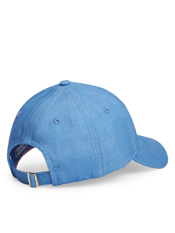 Tommy Hilfiger Tommy Hilfiger Czapka z daszkiem Logo Embroidery Baseball Cap AW0AW18338 Niebieski