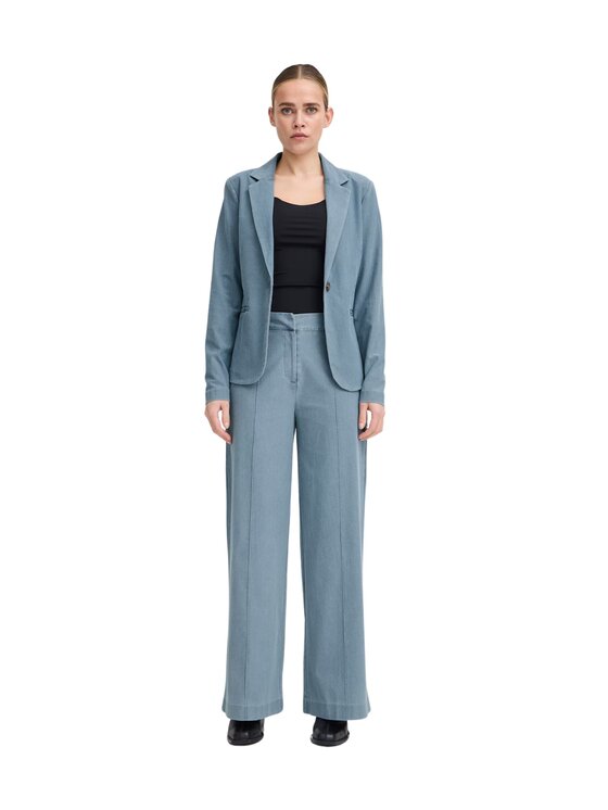 ICHI ICHI Μπουφάν γυναικείο Giacca ihkate denim bl Μπλε Regular Fit