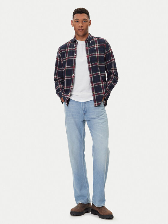 Barbour Barbour Särk Crossfell MSH4995BL53 Tumesinine Tailored Fit